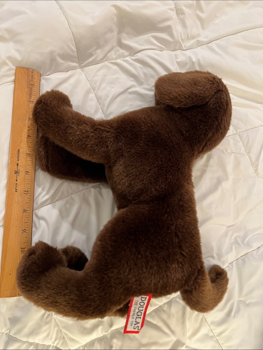 Douglas Brown Plush Chocolate Lab Puppy Stuffed Animal - Soft Cuddly Dog Toy - Picture 8 of 9
